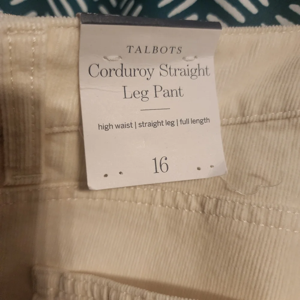 Talbots Corduroy Pants - Picture 6 of 6